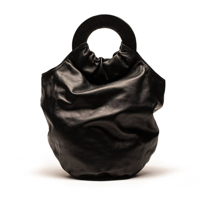 BIG SISTER | Black Leather Handbag | Tracey Neuls