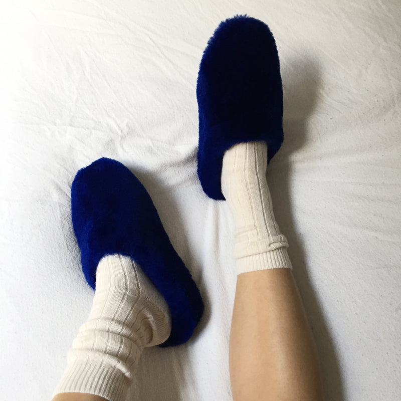 Winter White Cashmere Socks | Tracey Neuls