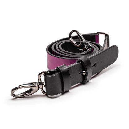 SHOULDER STRAP Tyrian | Purple Leather Strap | Tracey Neuls